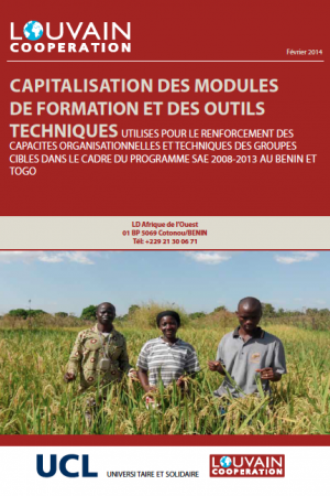 Outils et modules de renforcement des capacités des groupes cibles