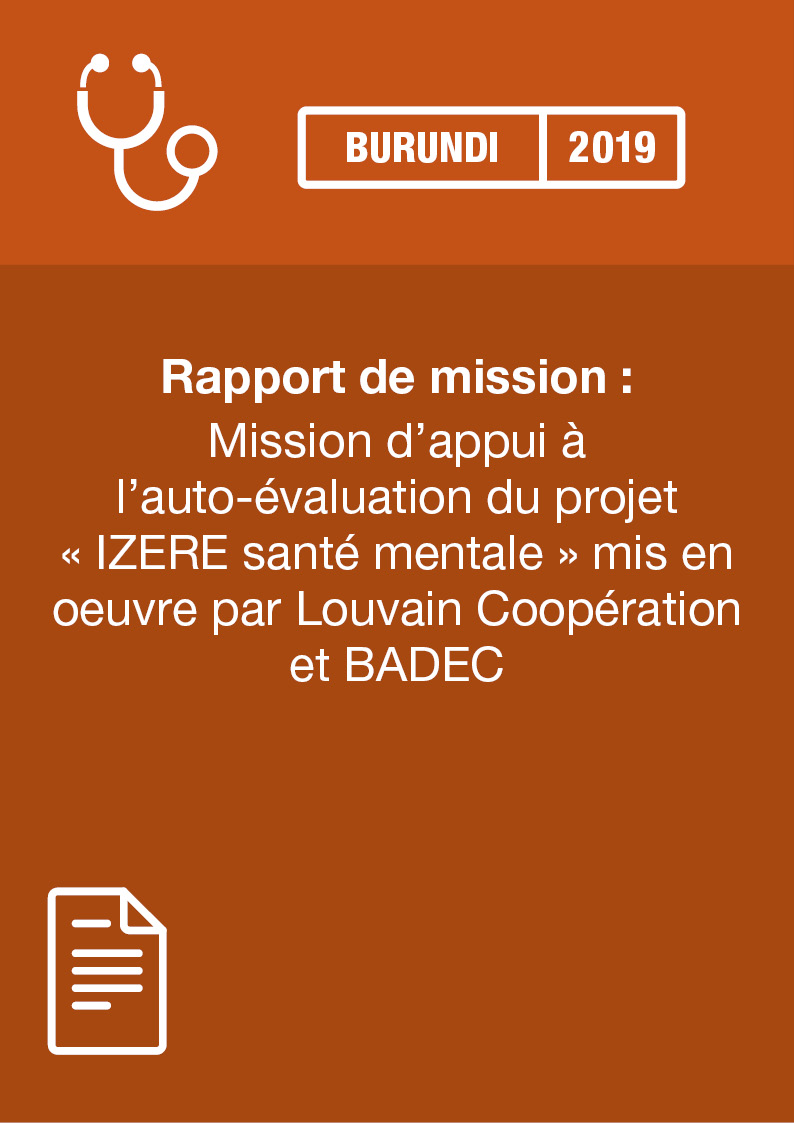 evaluation projet IZERE