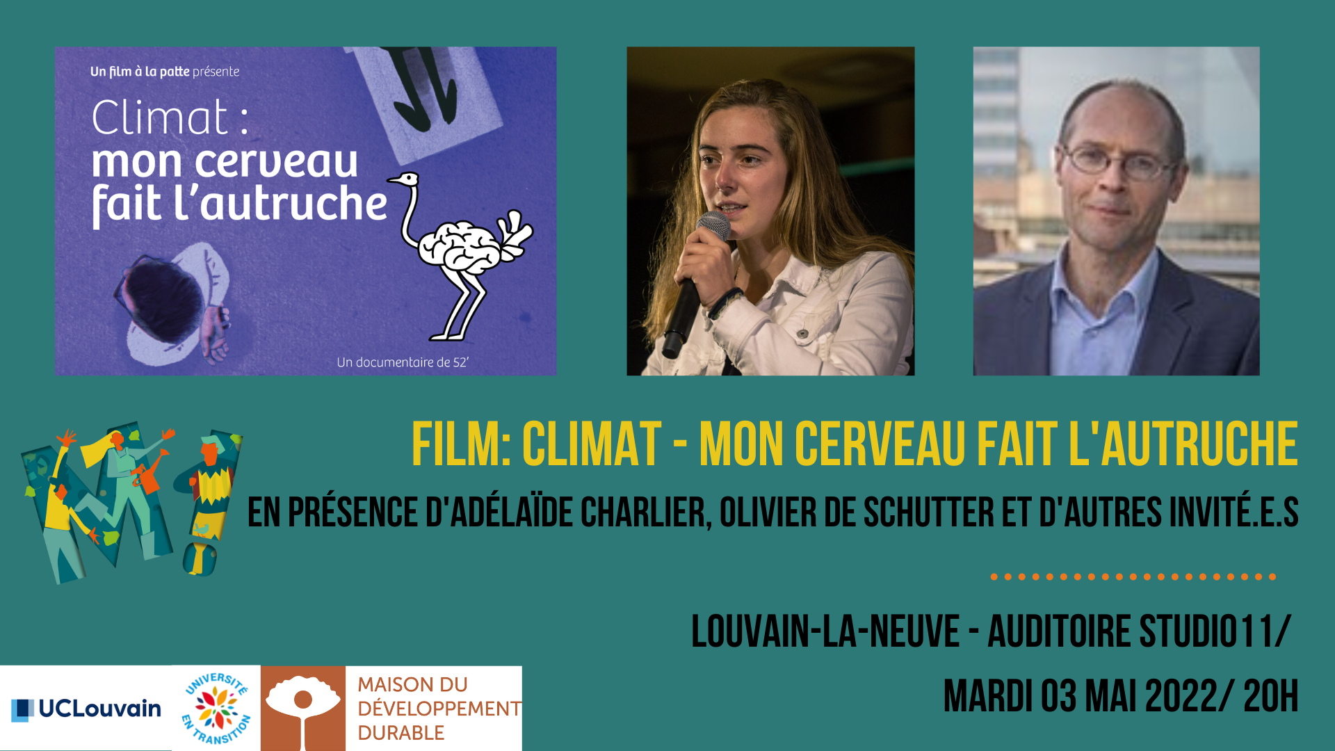 Projection : Climat-mon cerveau fait l’autruche