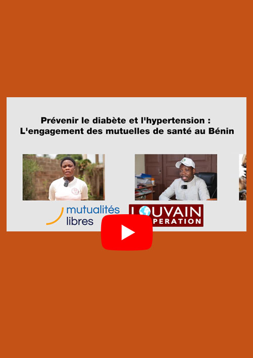 Prévenir le diabète et l'hypertension, l'engagement des mutuelles de santé au Bénin