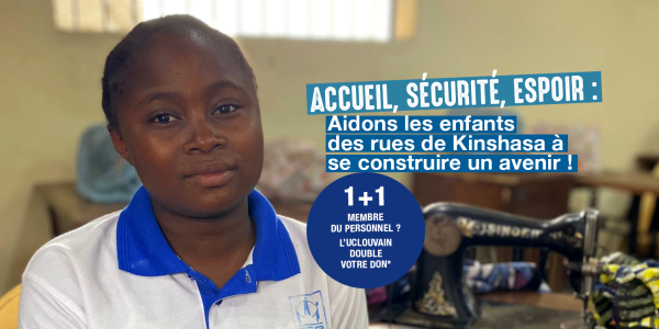 L’UCLouvain s’engage pour les enfants des rues de Kinshasa