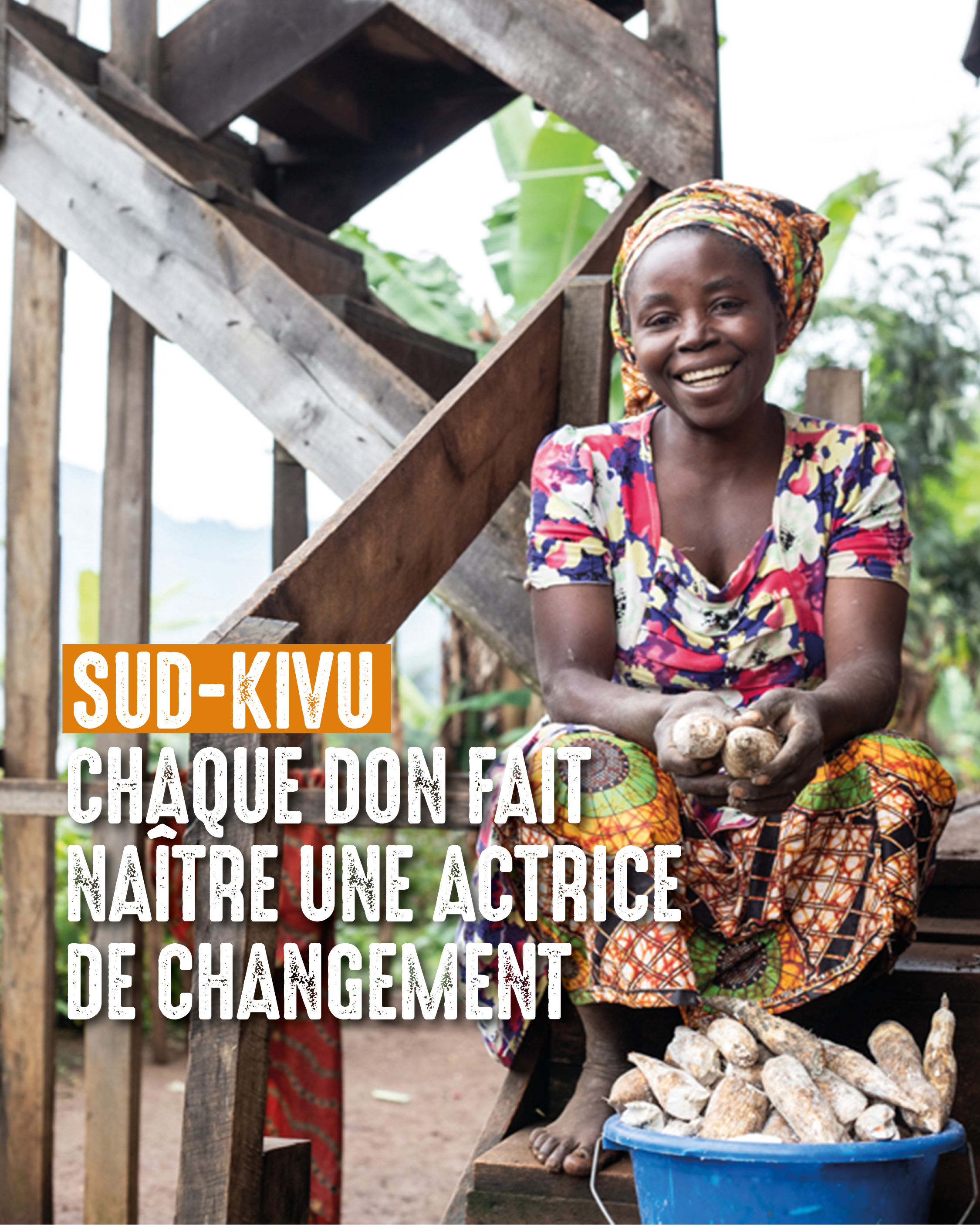 Chaque don fait naitre une actrice de changement