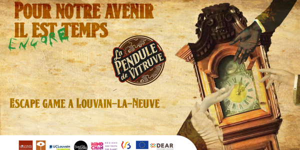 La Pendule de Vitruve : un nouvel Escape Game à Louvain-la-Neuve !