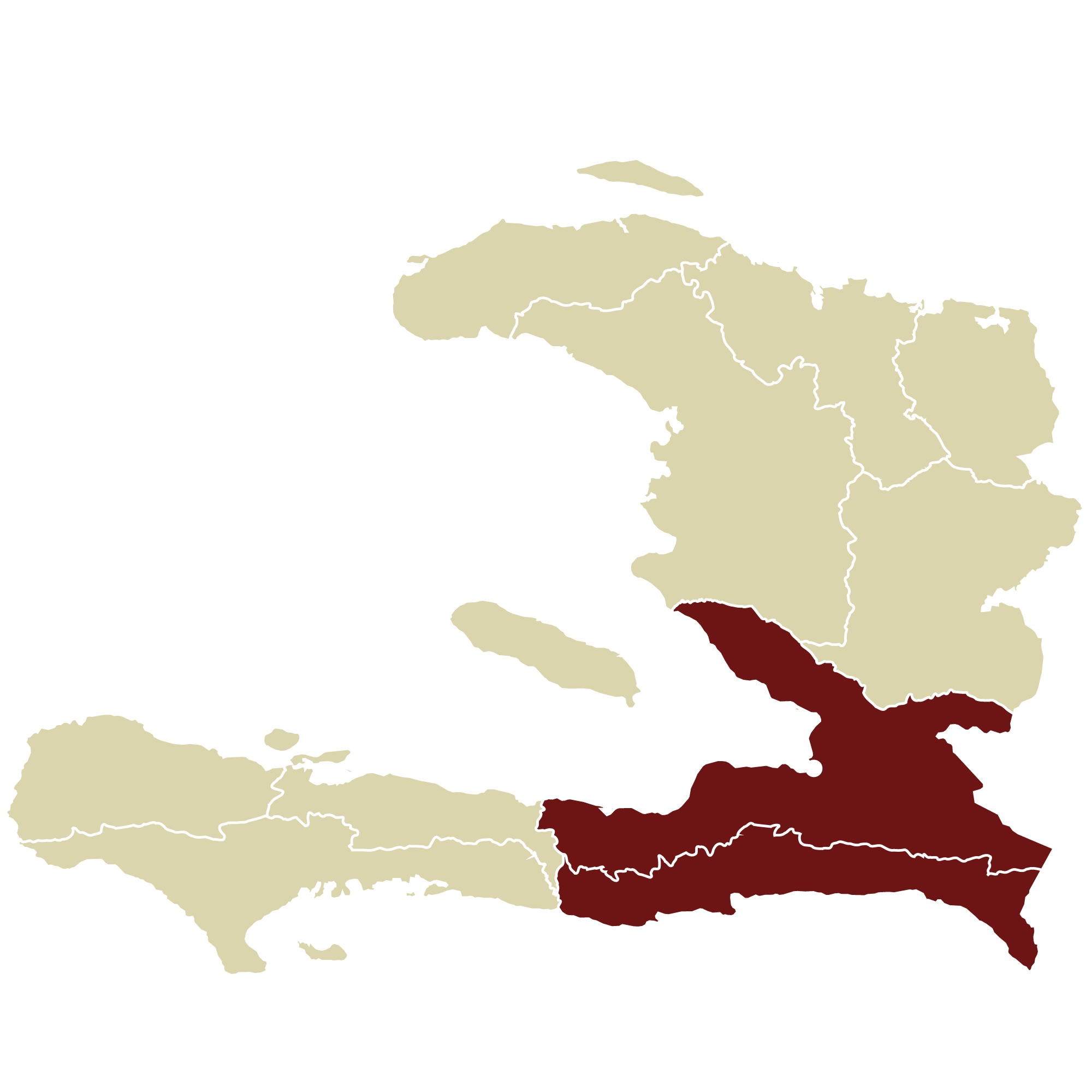 carte de Haiti