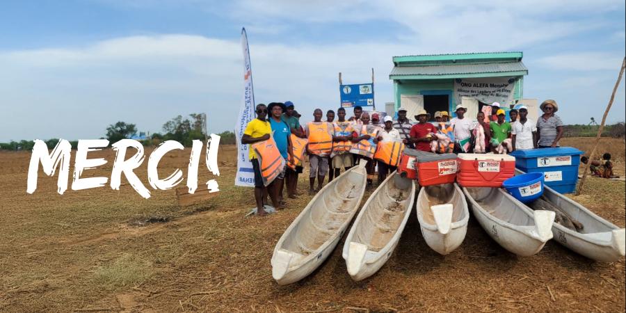 De nouvelles pirogues pour les pêcheurs malgaches