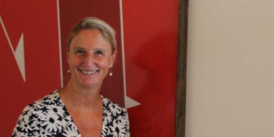 Françoise Smets, Rectrice de l'UCLouvain. 