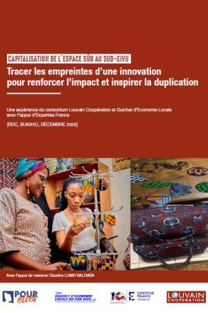 Cover - Capitalisation de l'Espace Sûr au Sud-Kivu