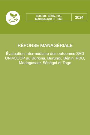 Réponse nanagériale - intermédiaire -SAD transversale